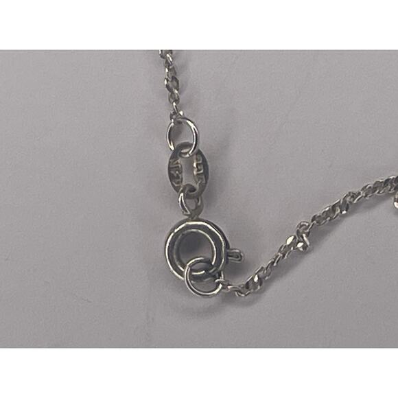 Retro Style Ruby silver 925 necklace - Picture 6 of 6